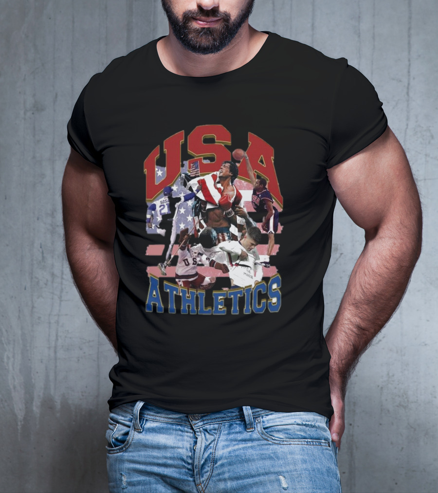 USA Athletics Almost Friday Iconic Sports Moments T-Shirt