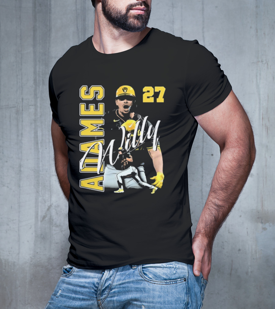 Willy Adames 27 Mke Allgoods Baseball Sports T-Shirt