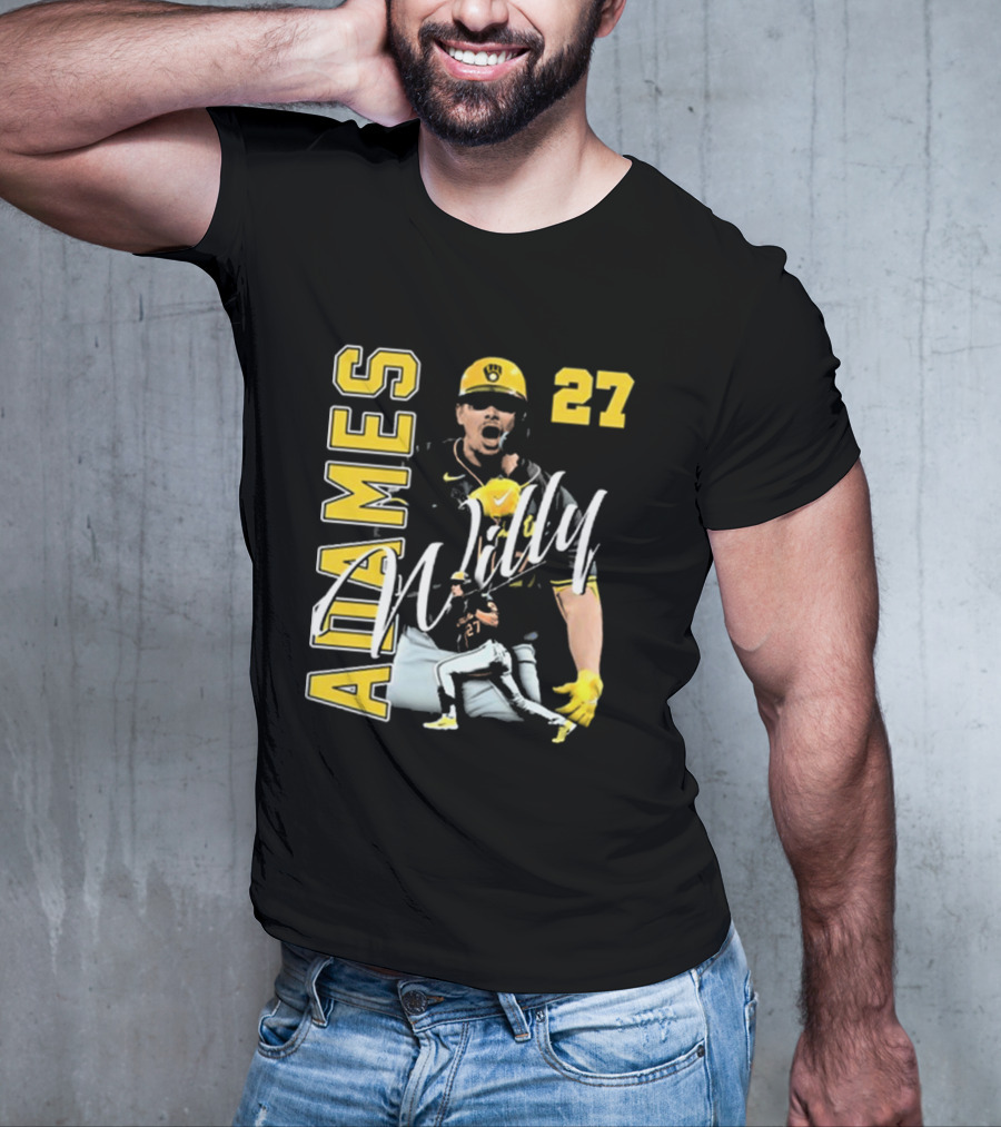 Willy Adames 27 Mke Allgoods Baseball Sports T-Shirt