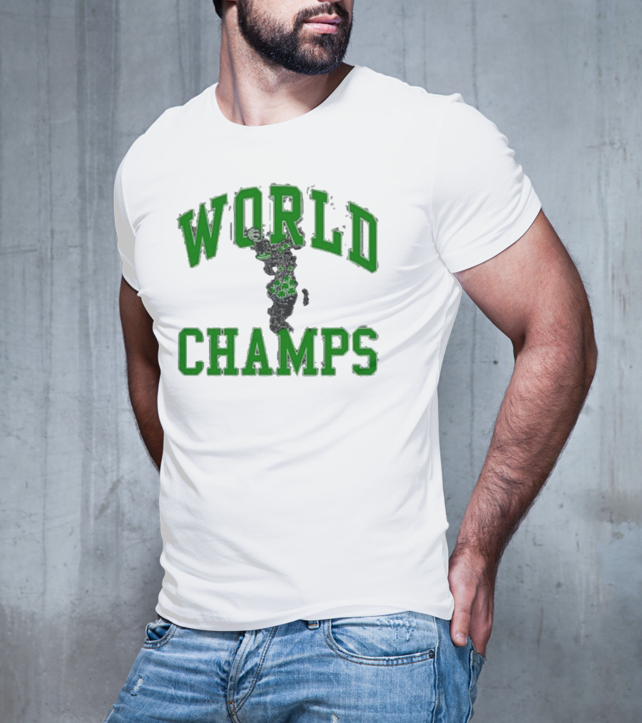Bos World Champs Basketball Victory T-Shirt
