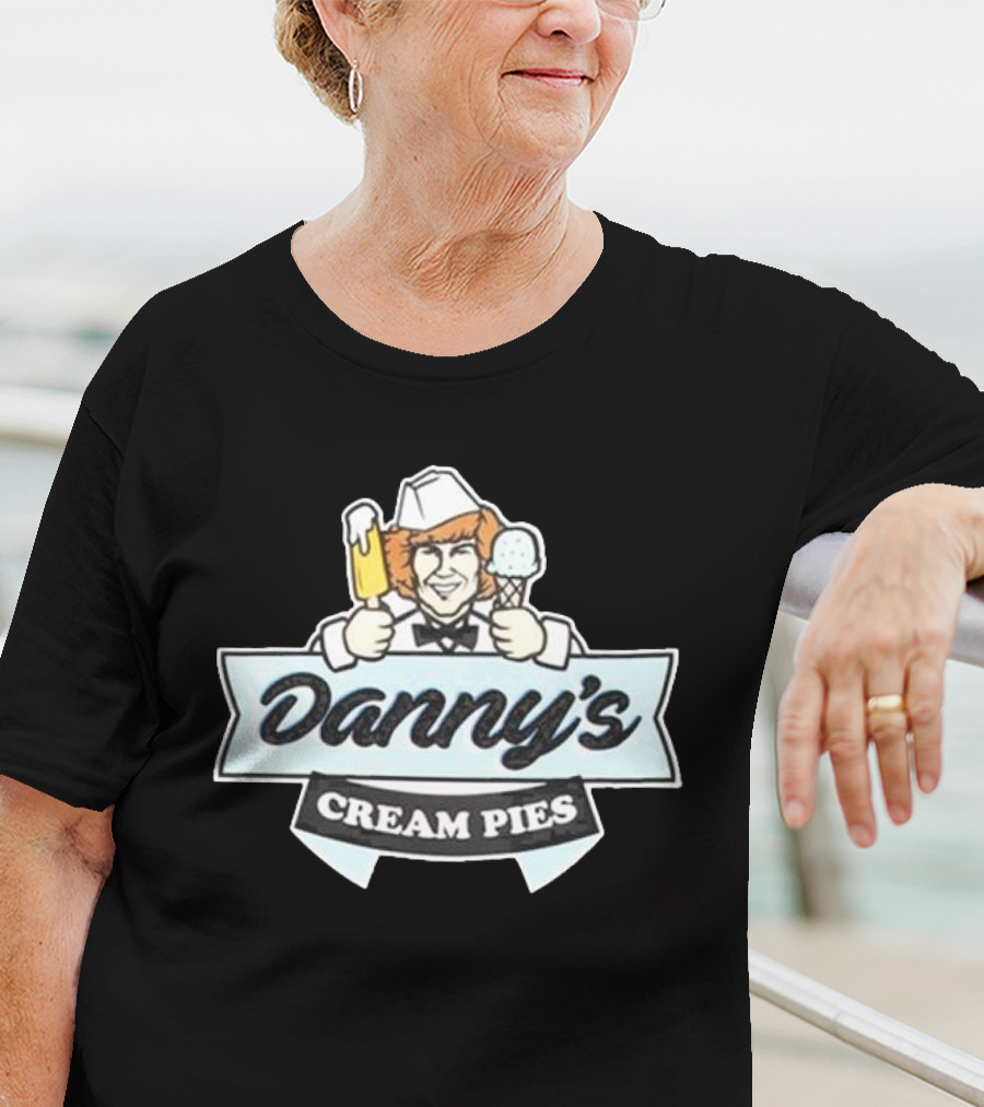 Danny Duncan Danny's Cream Pies Ice Cream Character T-Shirt