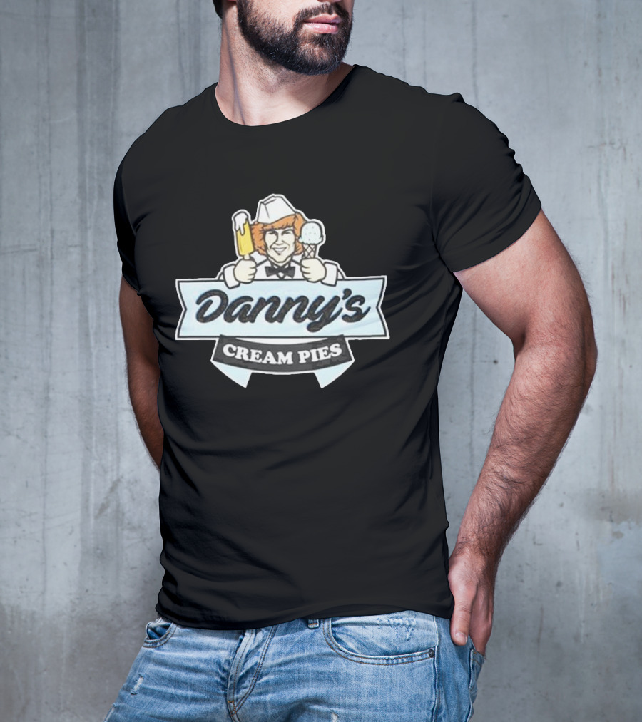 Danny Duncan Danny's Cream Pies Ice Cream Character T-Shirt