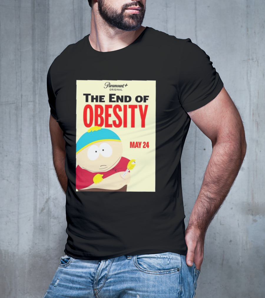Paramount Original The End Of Obesity May 24 Featuring Iconic Cartoon Character T-Shirt