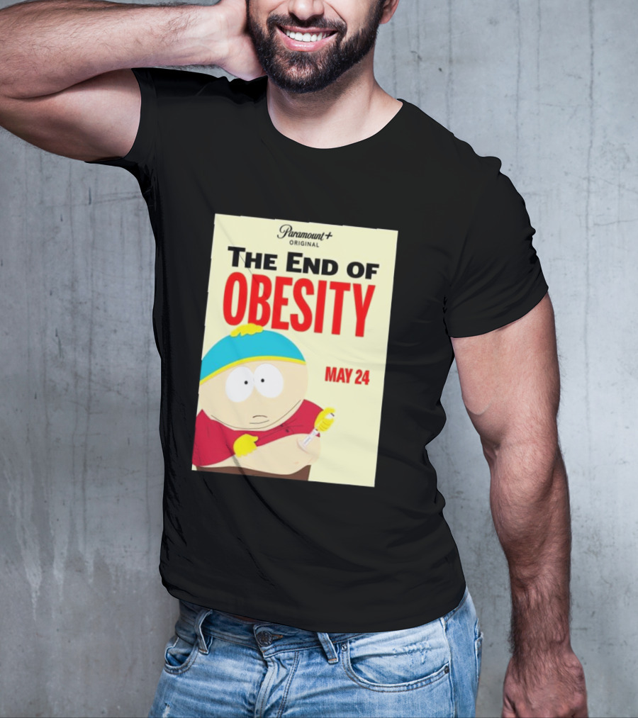Paramount Original The End Of Obesity May 24 Featuring Iconic Cartoon Character T-Shirt