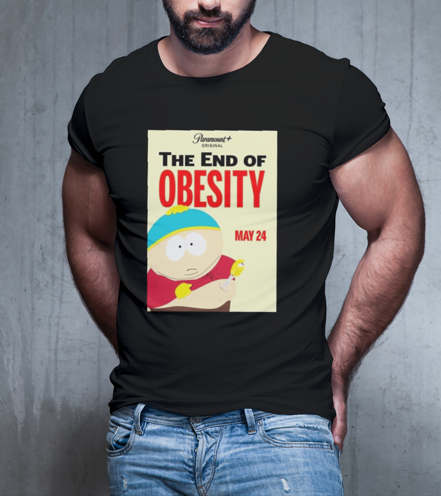 Paramount Original The End Of Obesity May 24 Featuring Iconic Cartoon Character T-Shirt