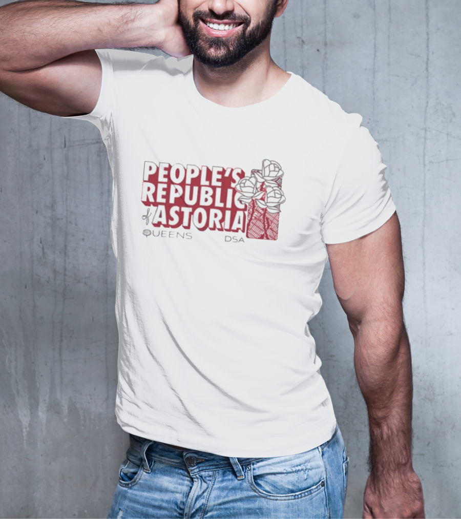 People’s Republic Of Astoria Queens DSA Roses T-Shirt