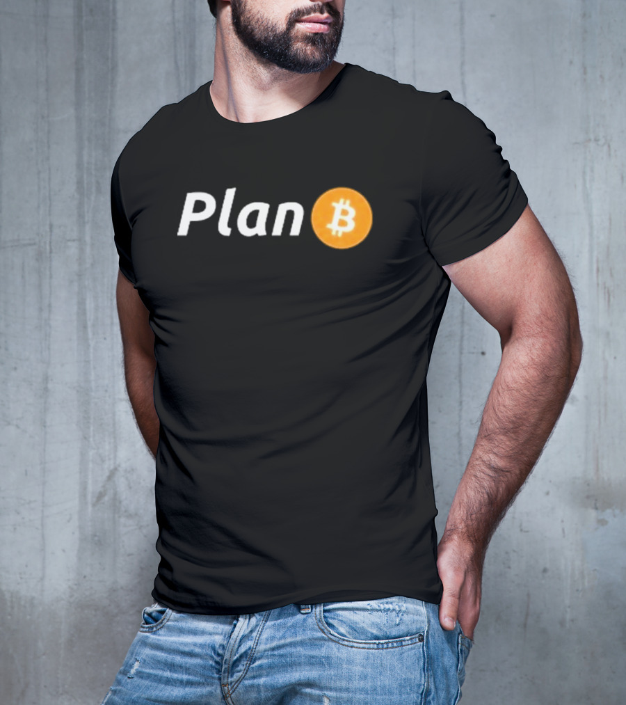 Plan B Bitcoin Orange T-Shirt
