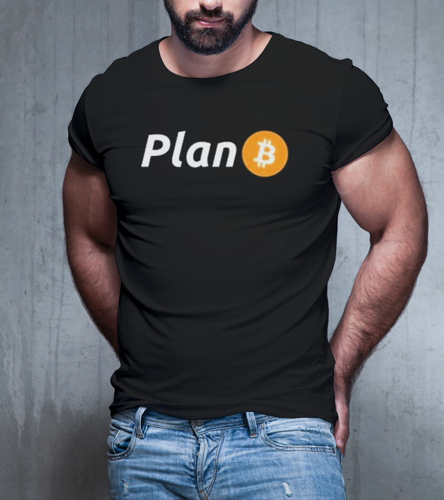 Plan B Bitcoin Orange T-Shirt