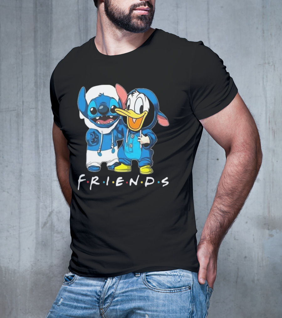 Friends Stitch And Donald Duck Disney Best Friends For Life T-Shirt