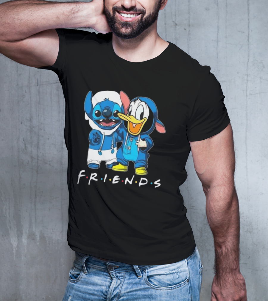 Friends Stitch And Donald Duck Disney Best Friends For Life T-Shirt