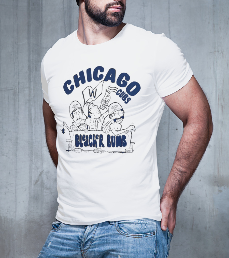 Chicago Cubs Bleacher Bums Tri-Blend T-Shirt