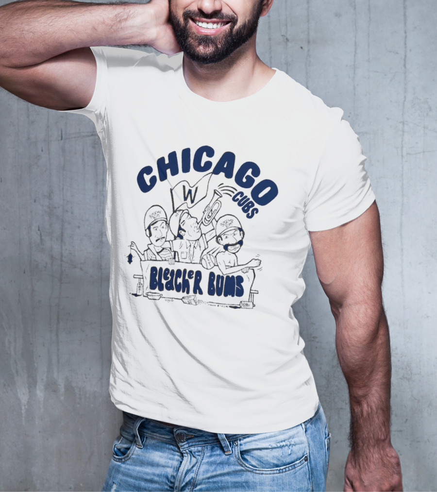 Chicago Cubs Bleacher Bums Tri-Blend T-Shirt