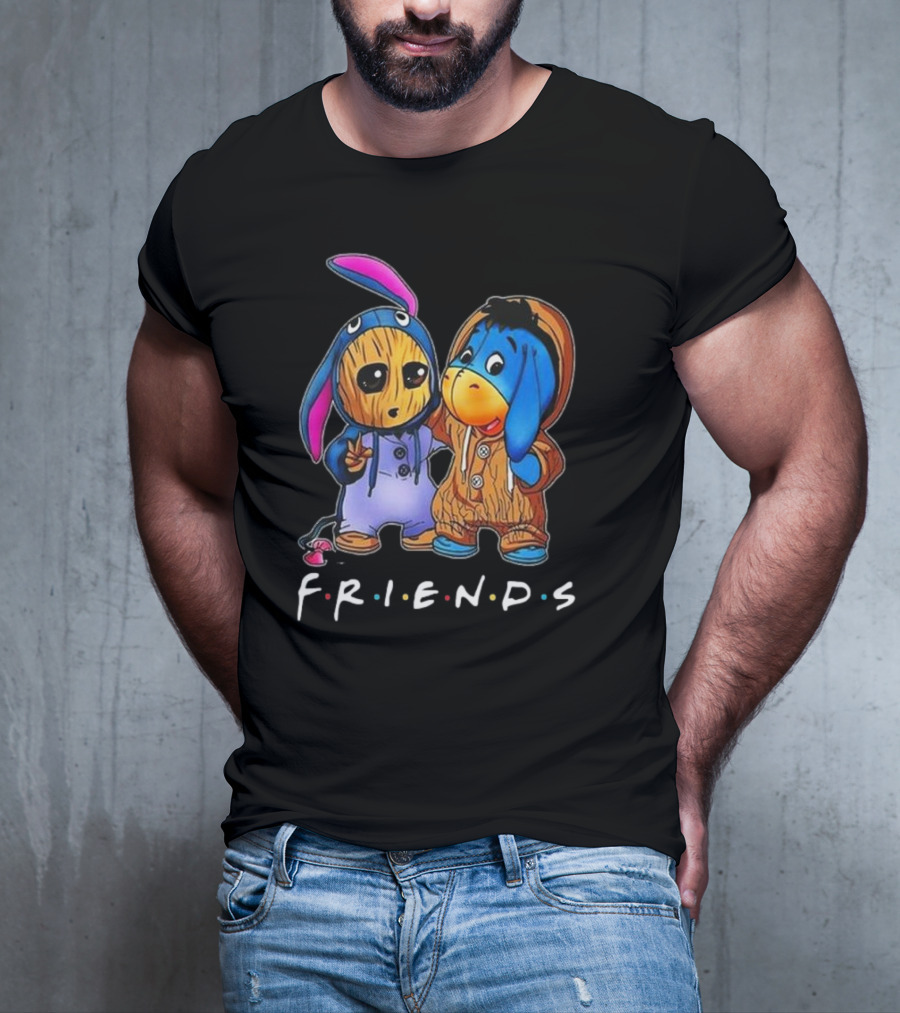 Groot Eeyore Friends Best Buddies Forever T-Shirt