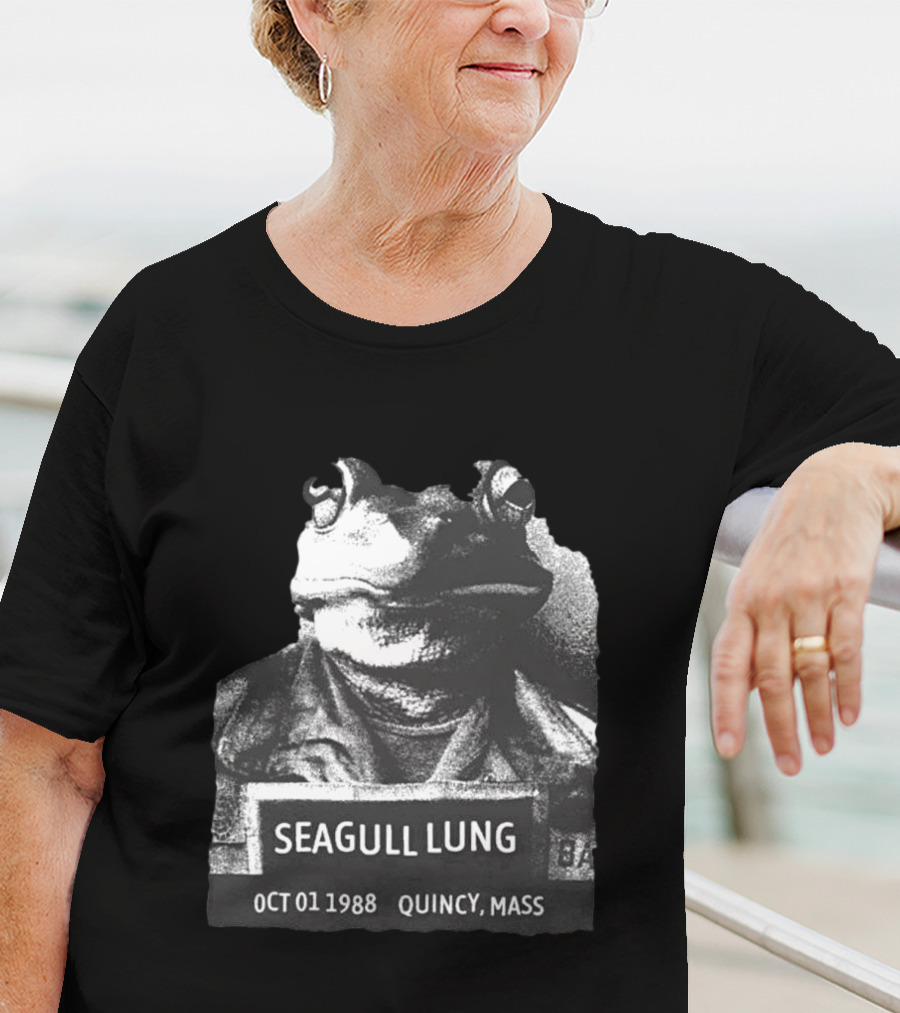 Mrballen Wearing Seagull Lung Oct 01 1988 Quincy Mass T-Shirt