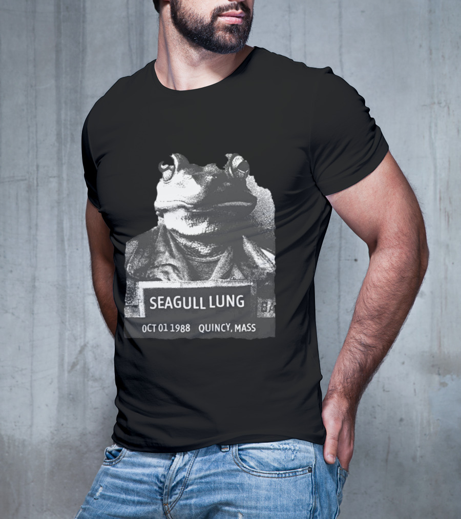 Mrballen Wearing Seagull Lung Oct 01 1988 Quincy Mass T-Shirt