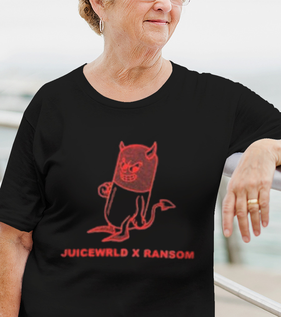 JUICE WRLD X RANSOM Devil Capsule T-Shirt