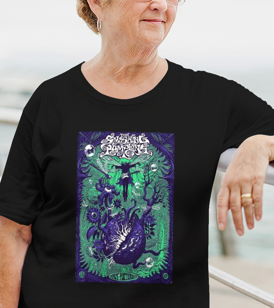 The Smashing Pumpkins Gothic Rotterdam Ahoy Psychedelic T-Shirt