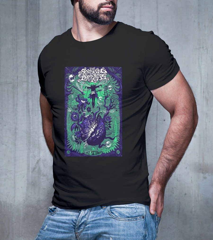 The Smashing Pumpkins Gothic Rotterdam Ahoy Psychedelic T-Shirt