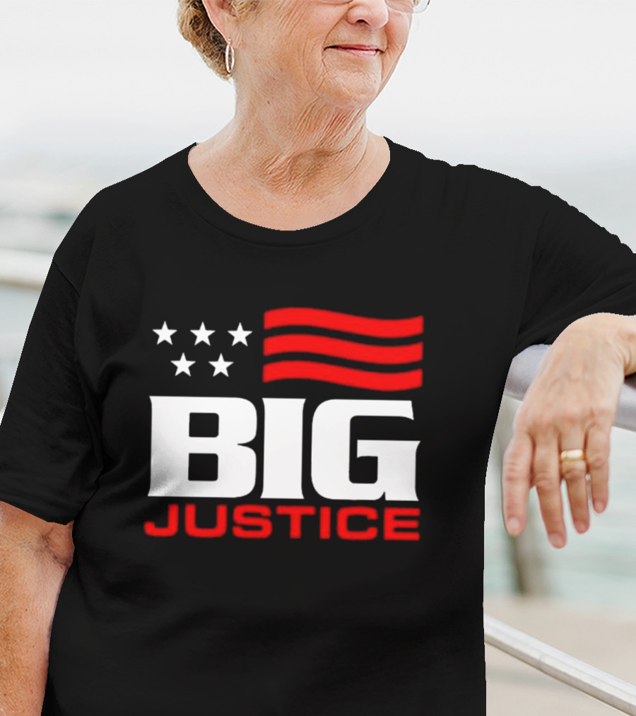 BIG JUSTICE American Flag T-Shirt