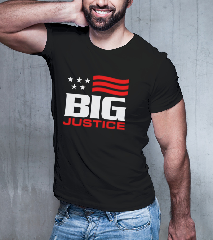BIG JUSTICE American Flag T-Shirt
