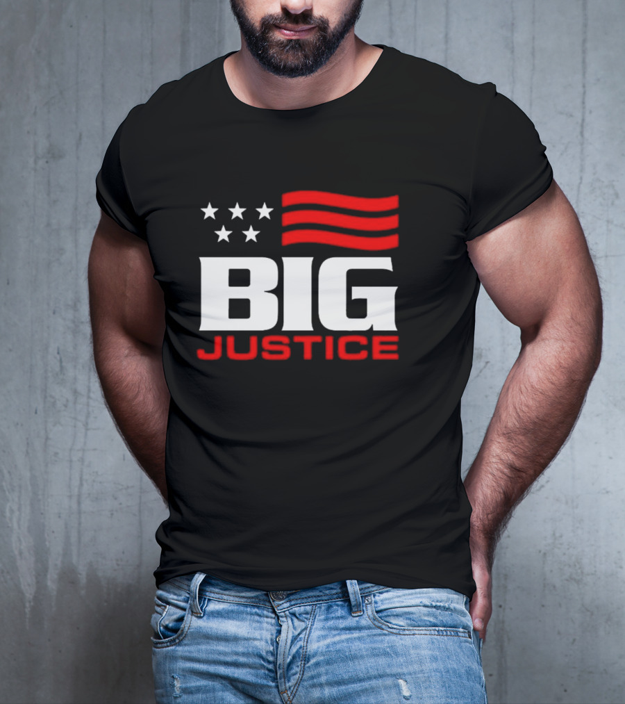 BIG JUSTICE American Flag T-Shirt