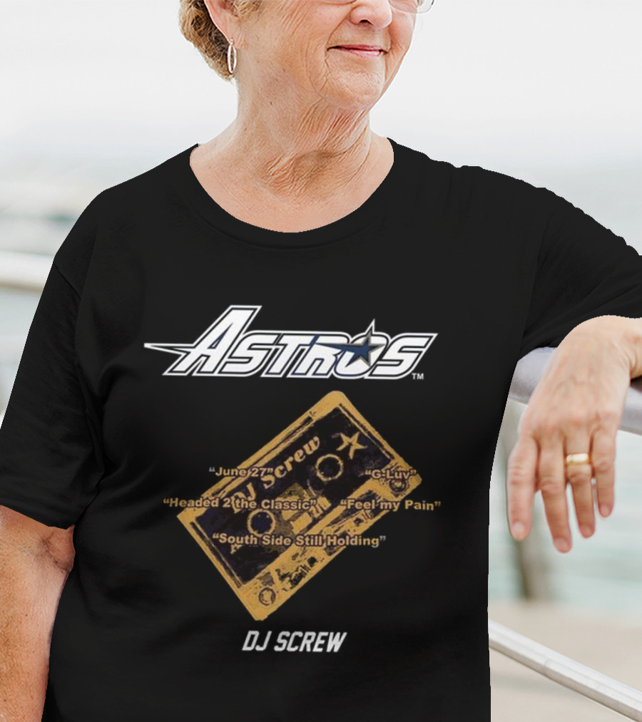 Astros June 27 DJ Screw Headed 2 The Classic South Side Still Holding Feel My Pain G-Luv T-Shirt