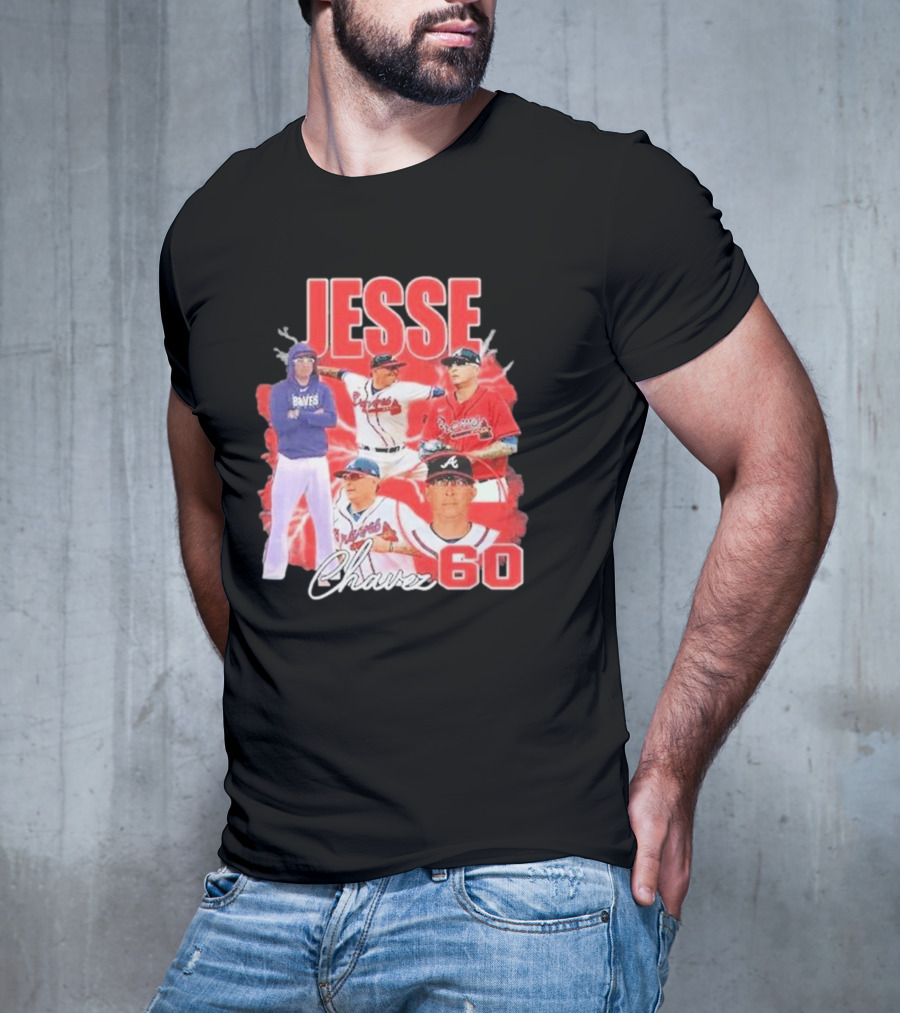 Braves Jesse Chavez 60 T-Shirt