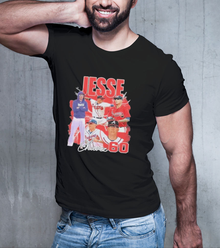 Braves Jesse Chavez 60 T-Shirt