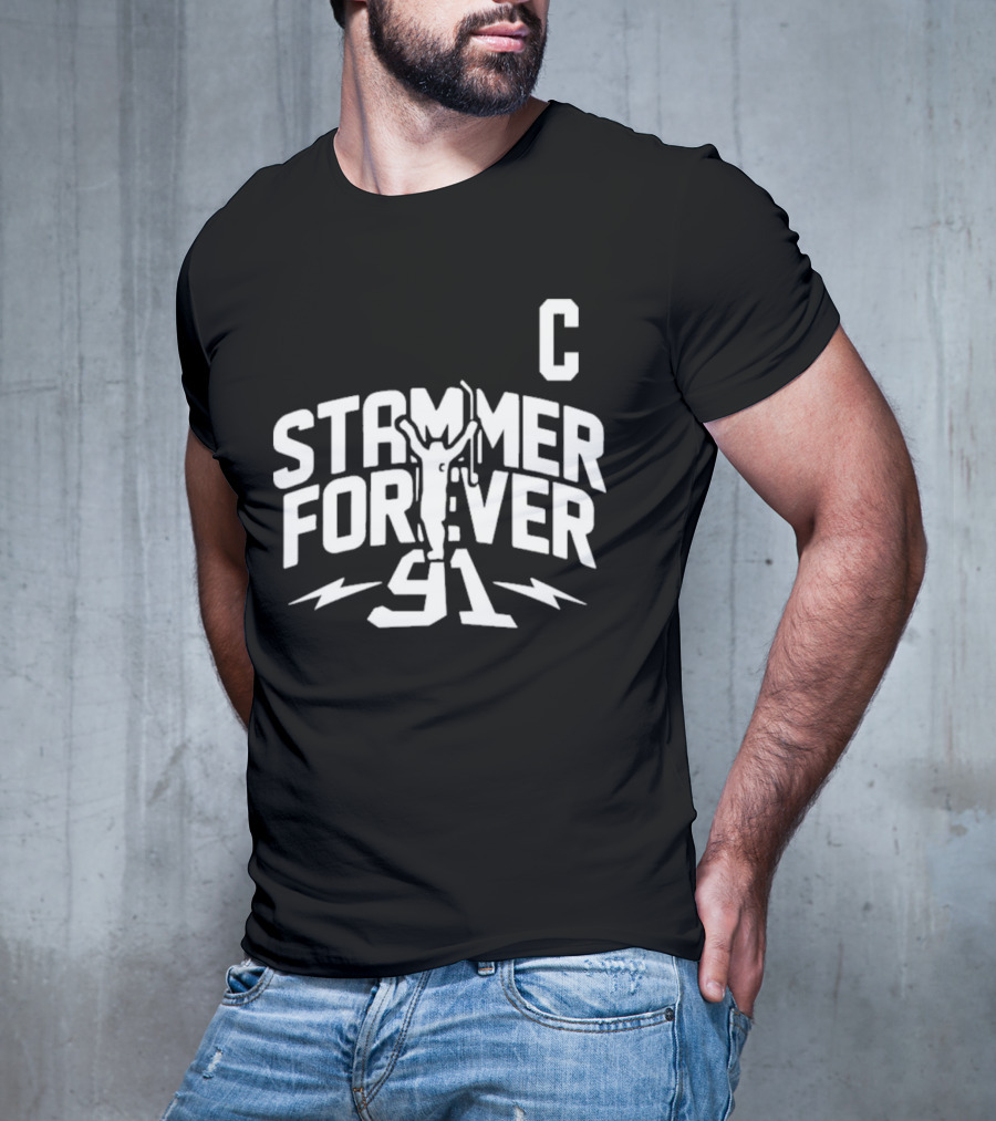Stammer Forever 91 Hockey Captain Tribute Thank You Stammer T-Shirt