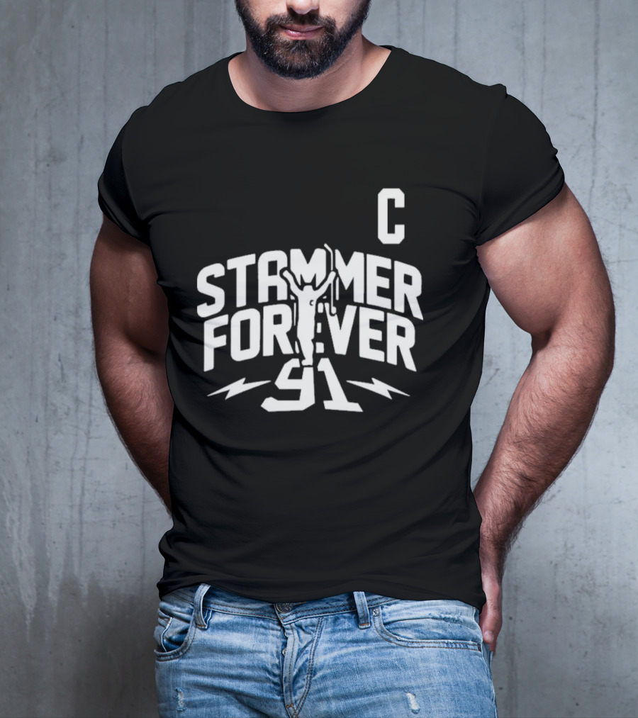 Stammer Forever 91 Hockey Captain Tribute Thank You Stammer T-Shirt