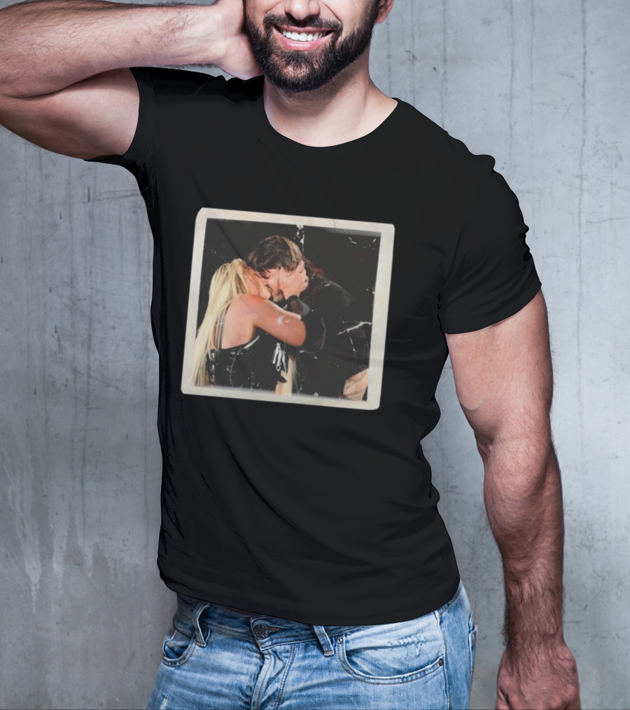 Liv Morgan Dominik Mysterio Candid Kiss Moment T-Shirt
