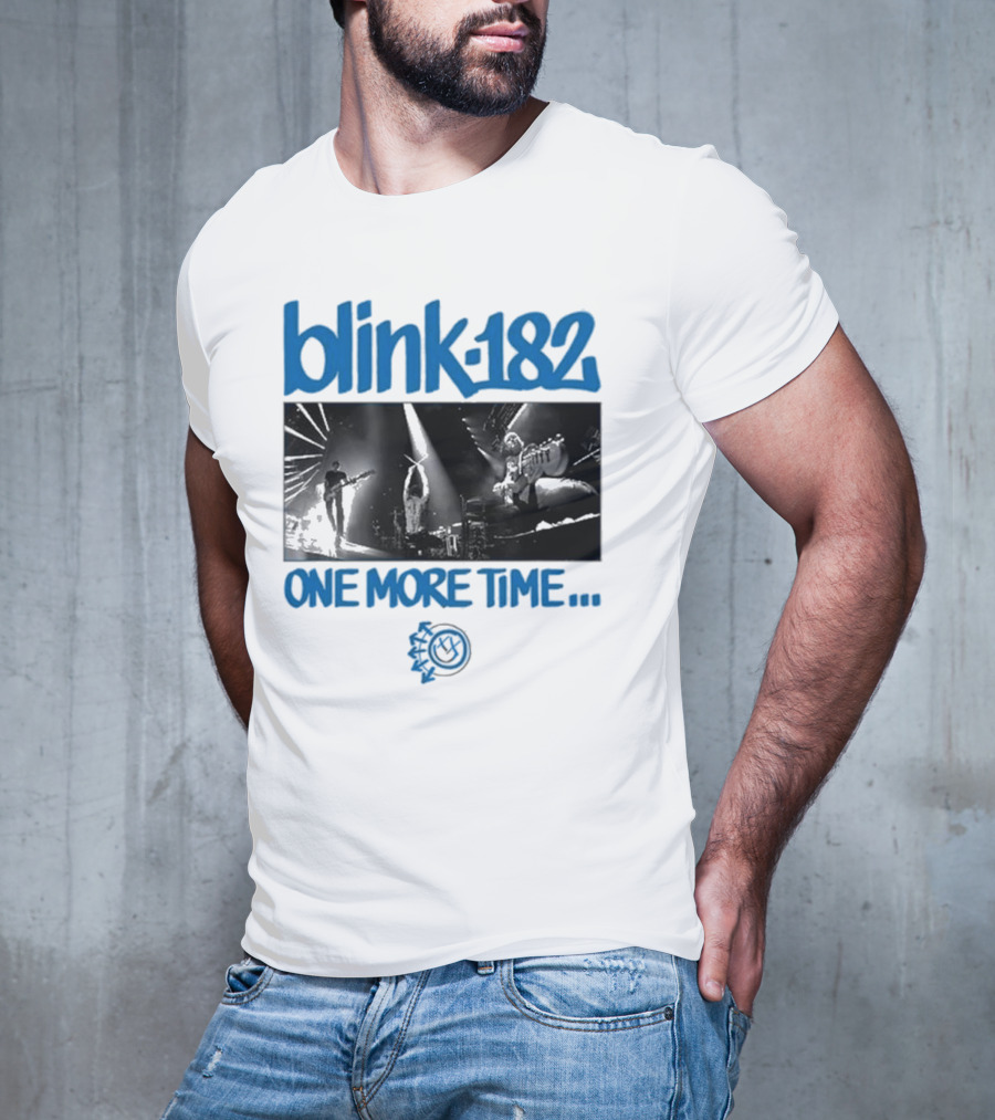Blink-182 One More Time Concert Photo T-Shirt