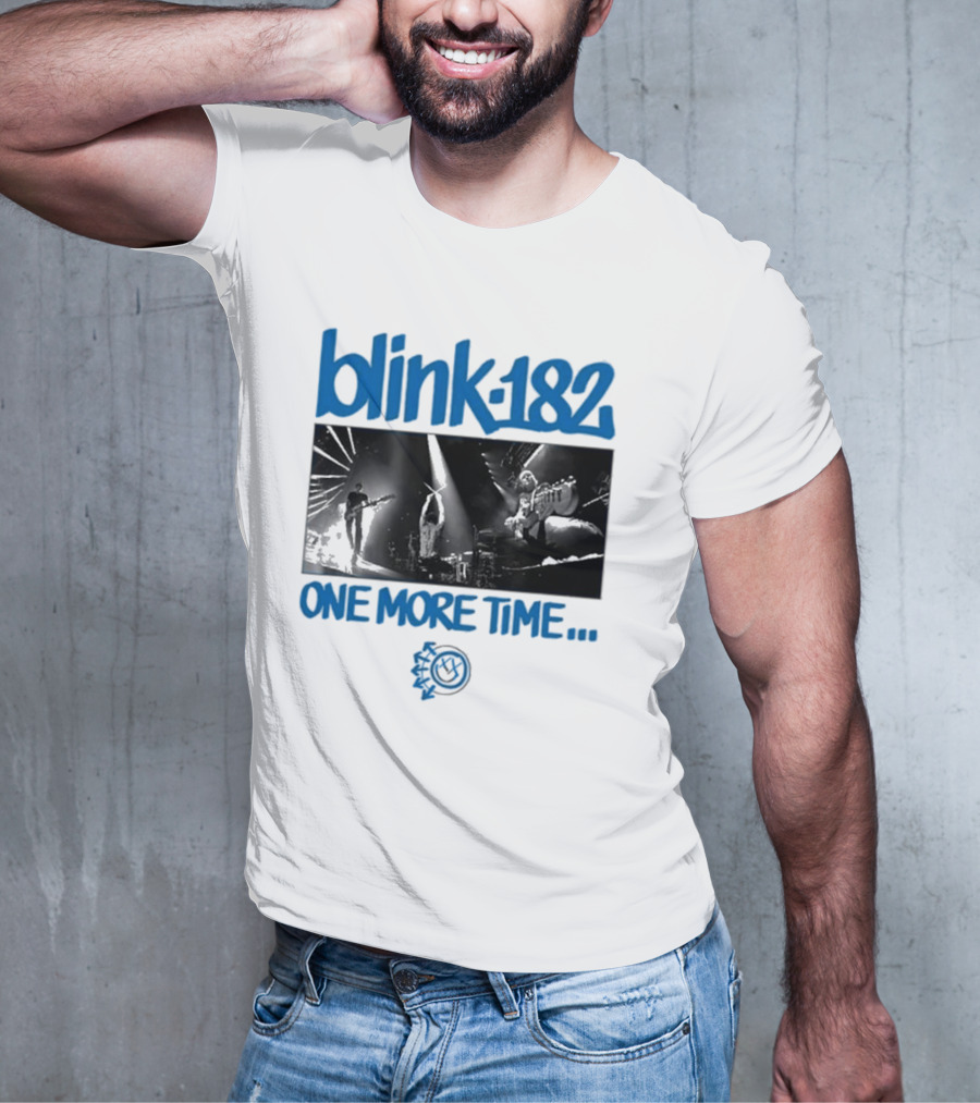 Blink-182 One More Time Concert Photo T-Shirt