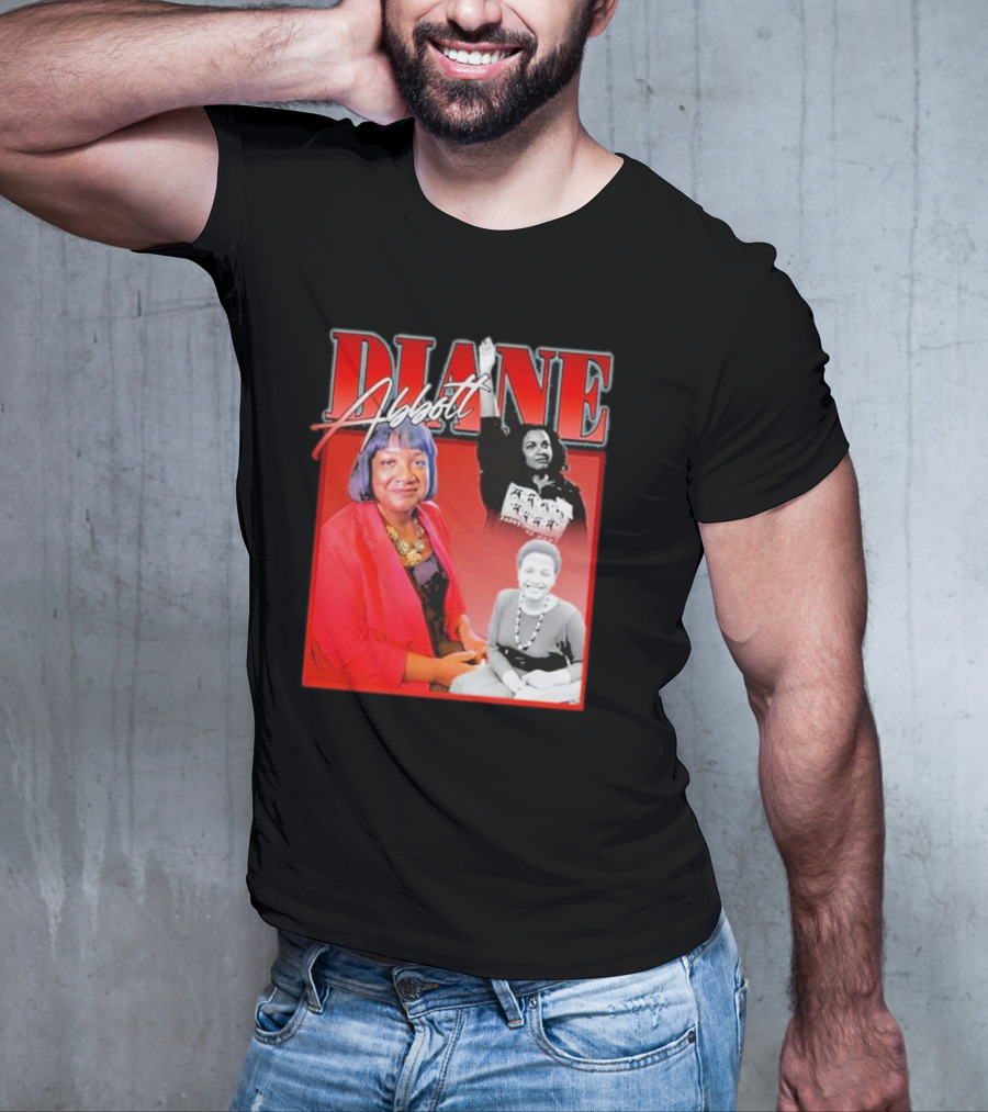 Diane Abbott Empowerment Portrait Collage T-Shirt