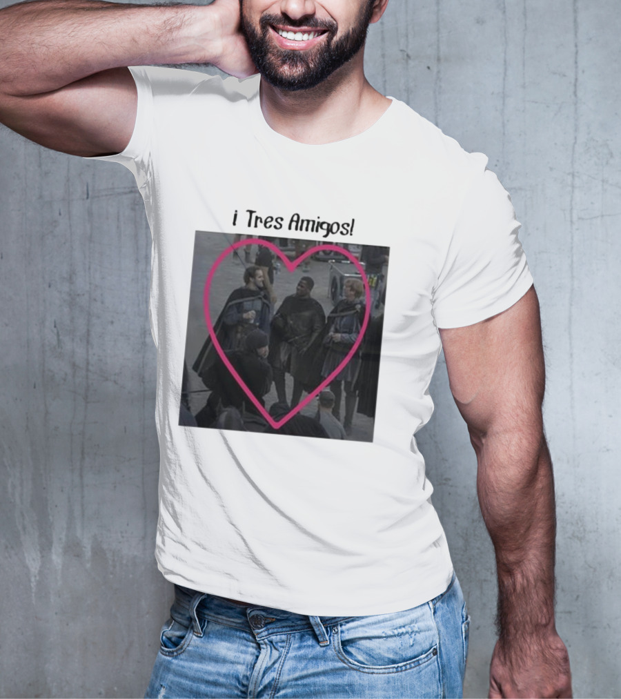 Martyn Reyne I Tres Amigos Aegon’s Friends Heart Scene T-Shirt