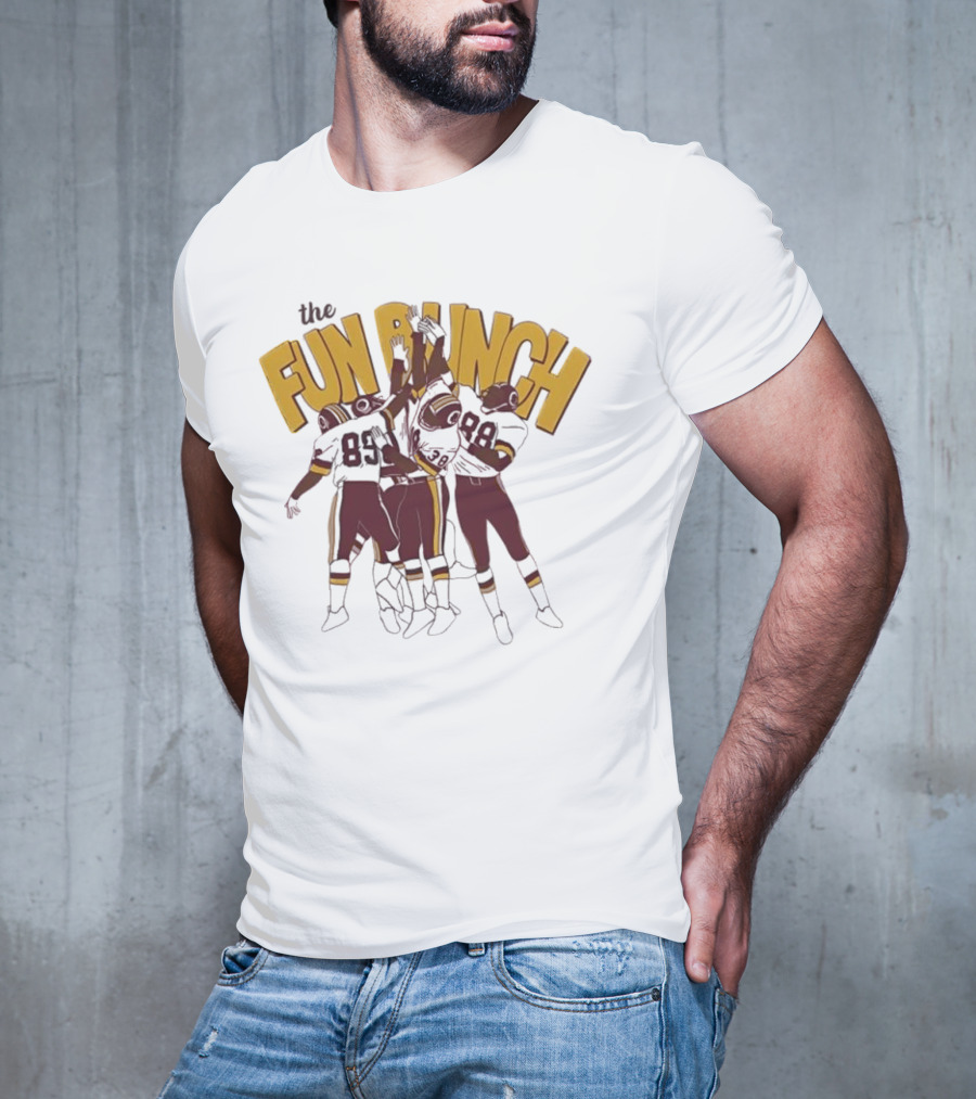 The Fun Bunch Rick Doc Walker Football T-Shirt