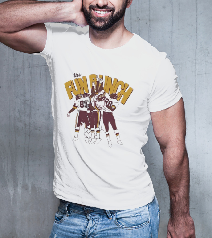 The Fun Bunch Rick Doc Walker Football T-Shirt