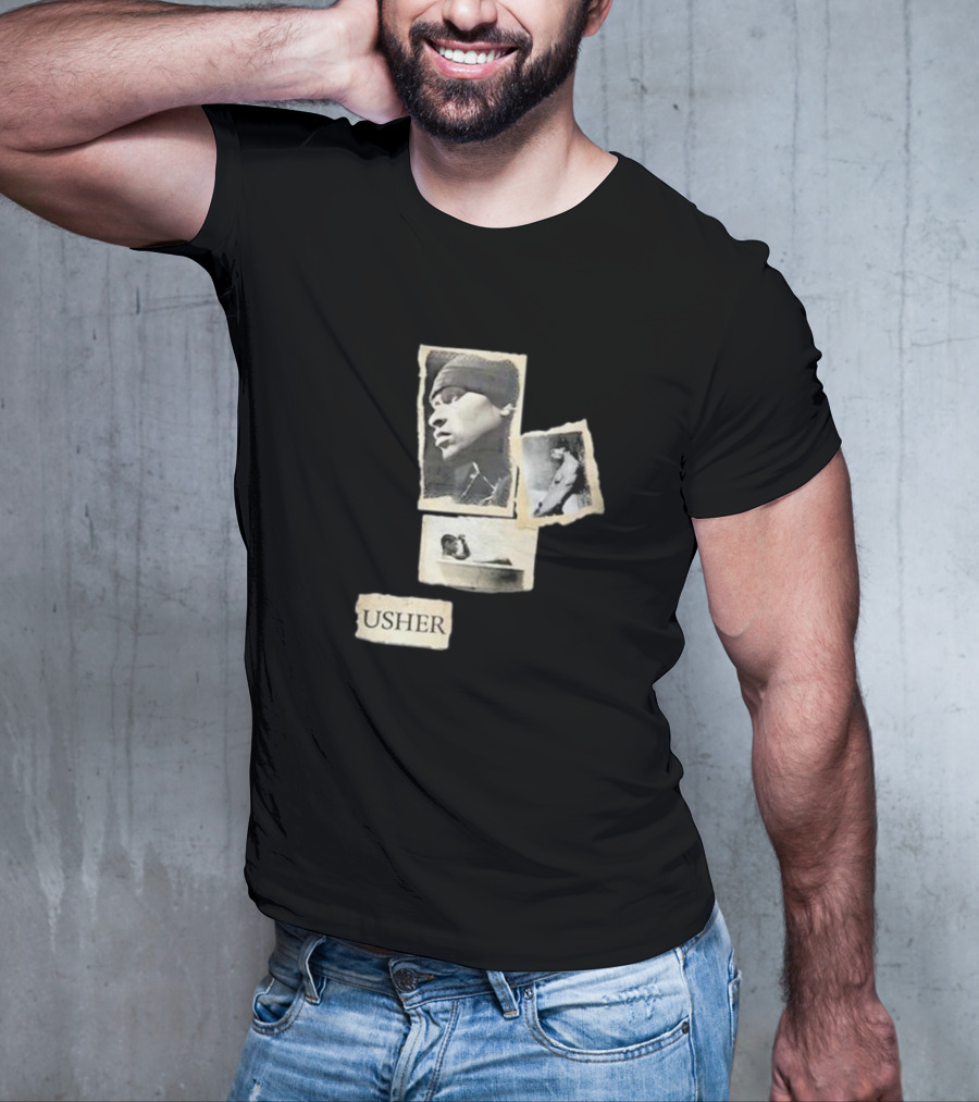 Usher Confessions Album Collage T-Shirt