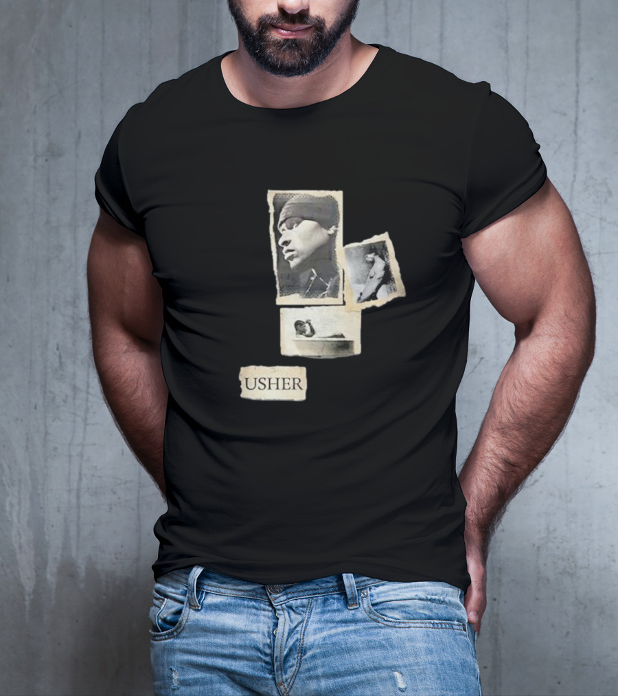 Usher Confessions Album Collage T-Shirt