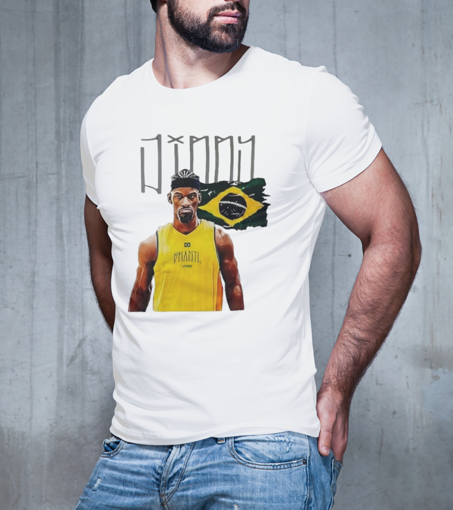 Jimmy Brasil Vibe Neymar Brazil Team T-Shirt