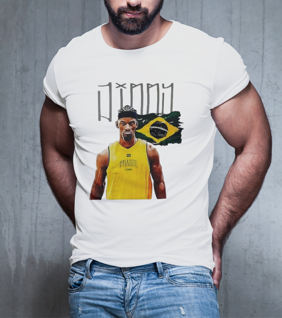 Jimmy Brasil Vibe Neymar Brazil Team T-Shirt