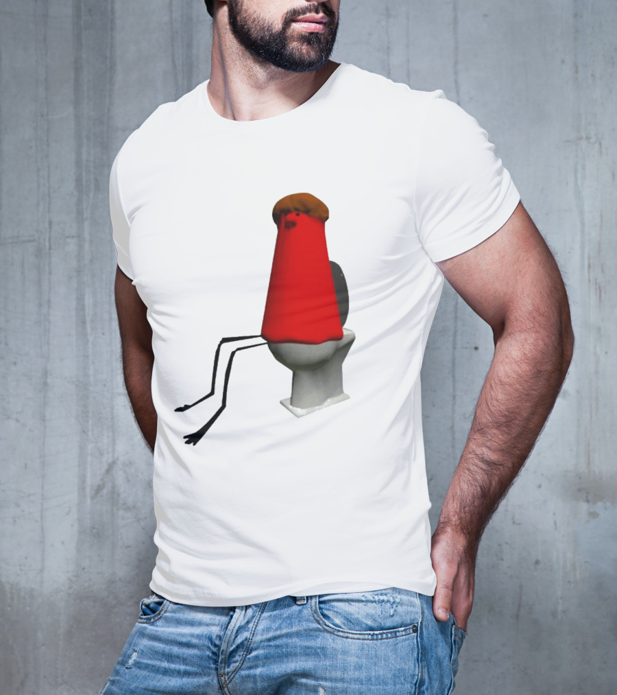 John Wow Cool Kevinbird Skibidi Toilet Adventure T-Shirt