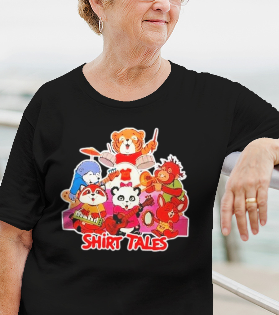 Shirt Tales Band Tribute Kids 80s Music Adventure T-Shirt
