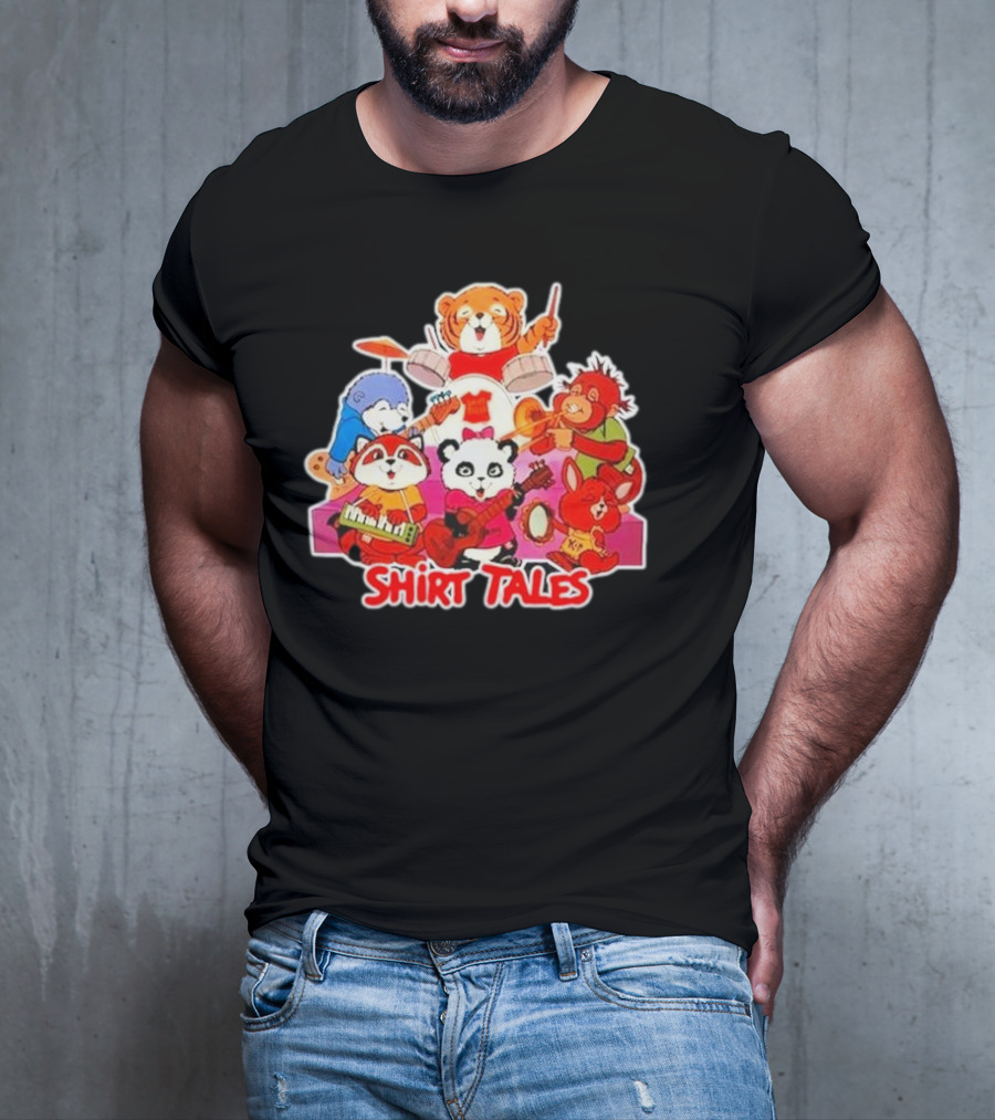 Shirt Tales Band Tribute Kids 80s Music Adventure T-Shirt