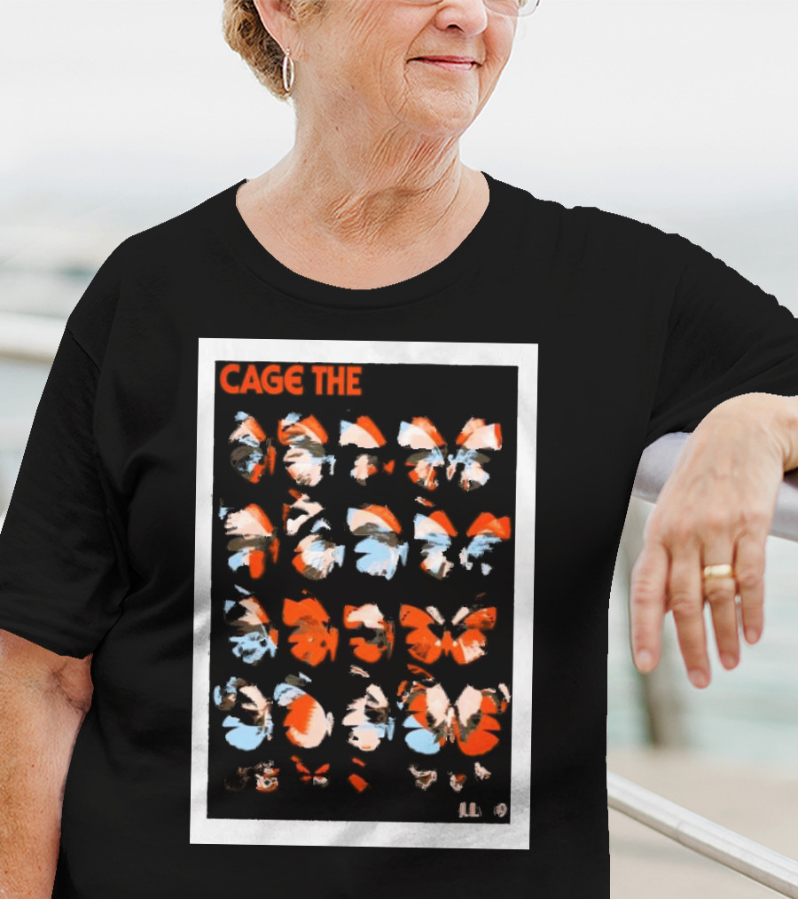 Cage The Elephant Butterfly Pattern Isleta Amphitheater Albuquerque July 9 T-Shirt