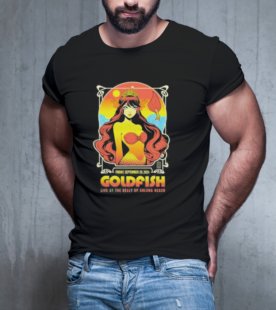 Goldfish Live At The Belly Up Solana Beach Friday September 20 T-Shirt