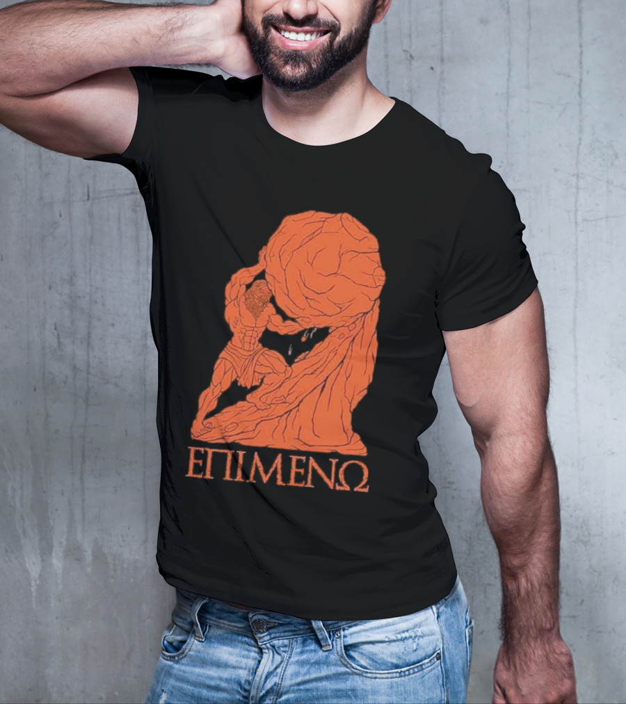 Raskolapparel Sisyphus Greek Mythology EPIMENΩ T-Shirt