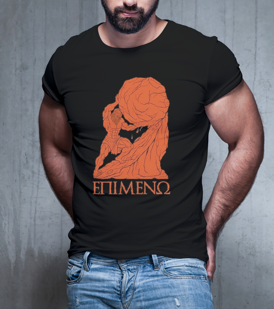 Raskolapparel Sisyphus Greek Mythology EPIMENΩ T-Shirt