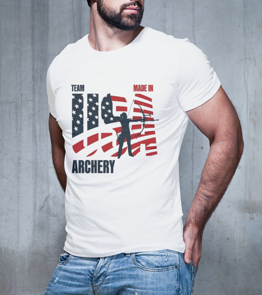 Team USA Archery Made In Olympic T-Shirt