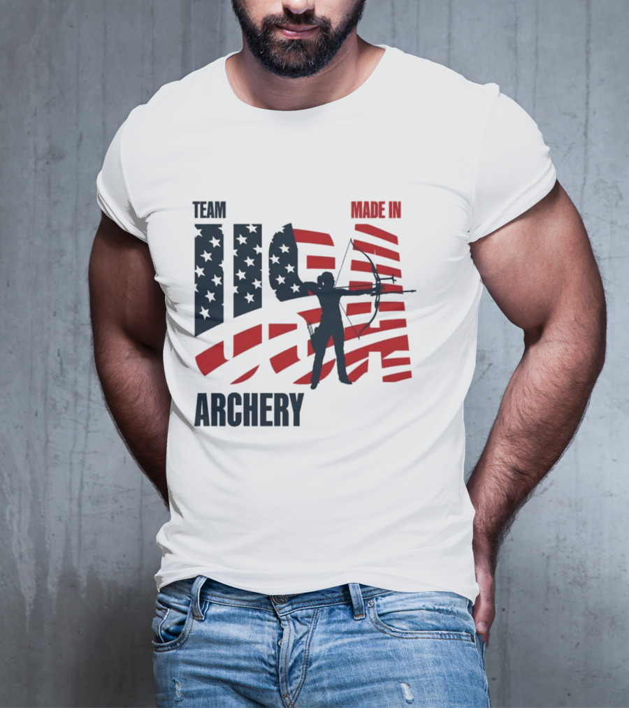 Team USA Archery Made In Olympic T-Shirt